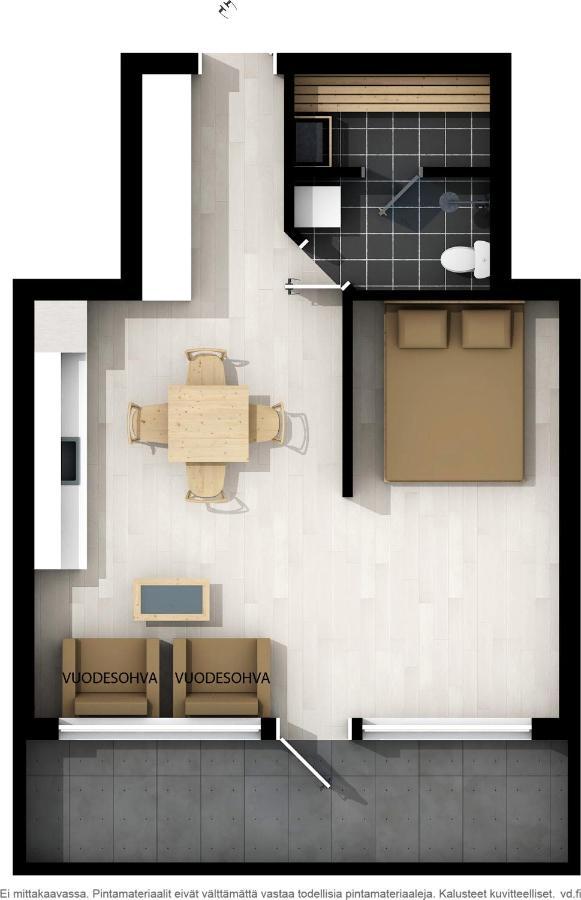 Levin Keskusta, Marjanalppi A3 Apartment Exterior foto